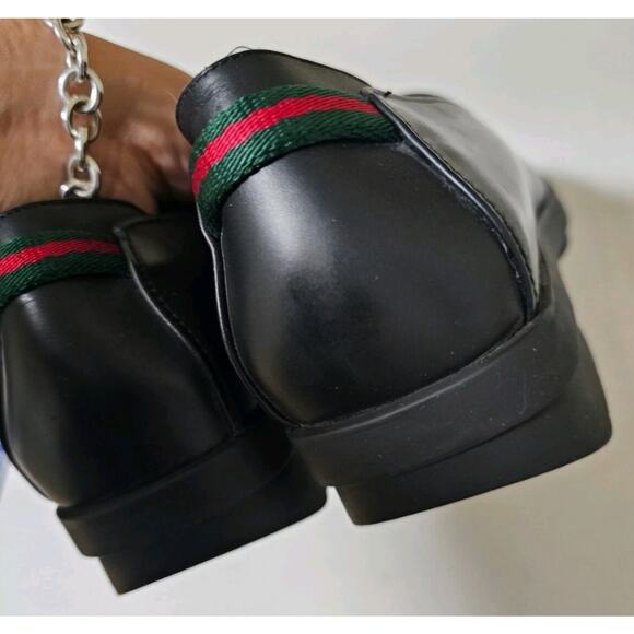 Gucci Black Leather Sz10B Slipon Loafers. Designer. SIZE RUNS SMALL!
Minimalist - Picture 11 of 16